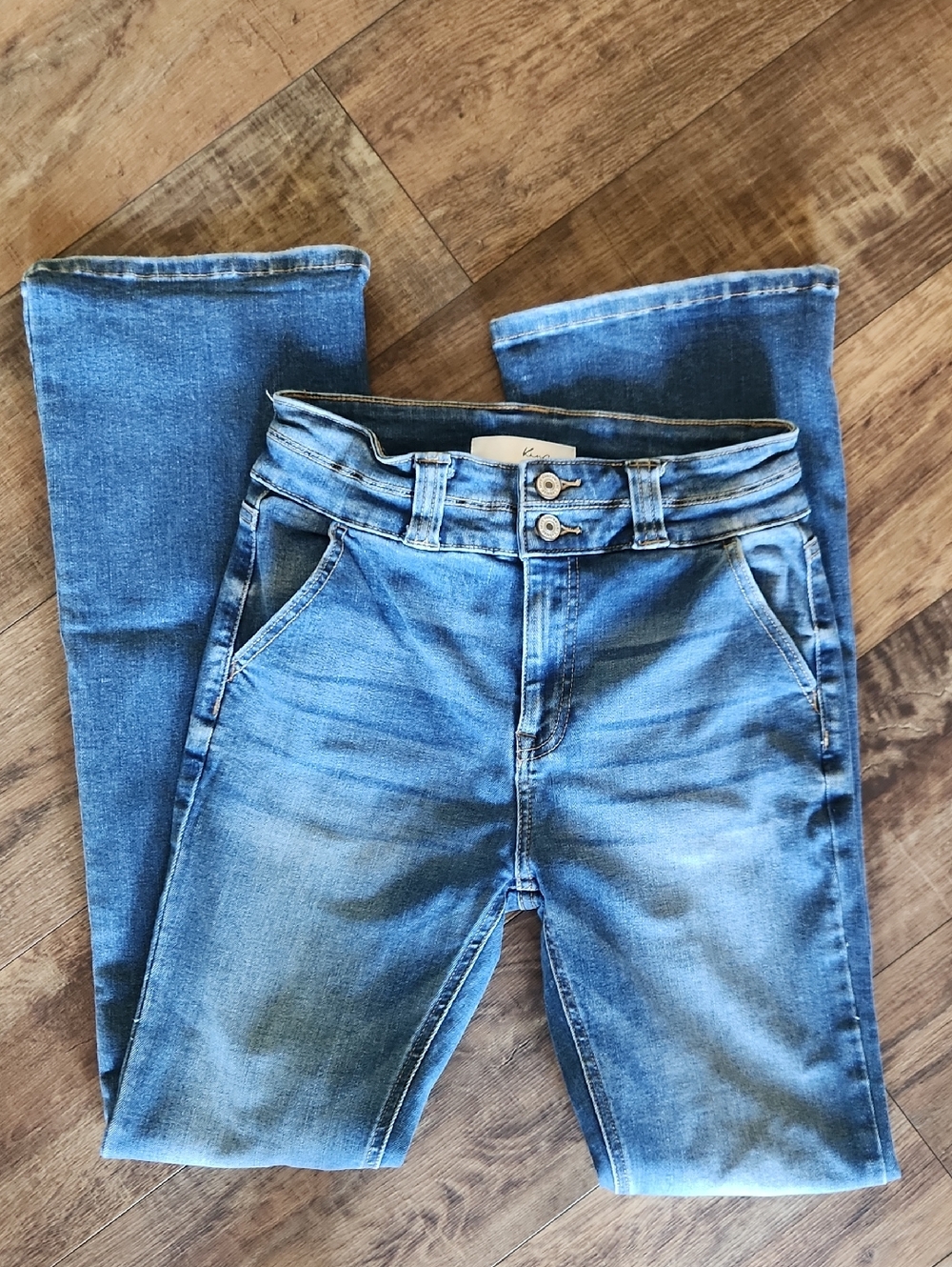 KanCan Light Blue Flare Jeans